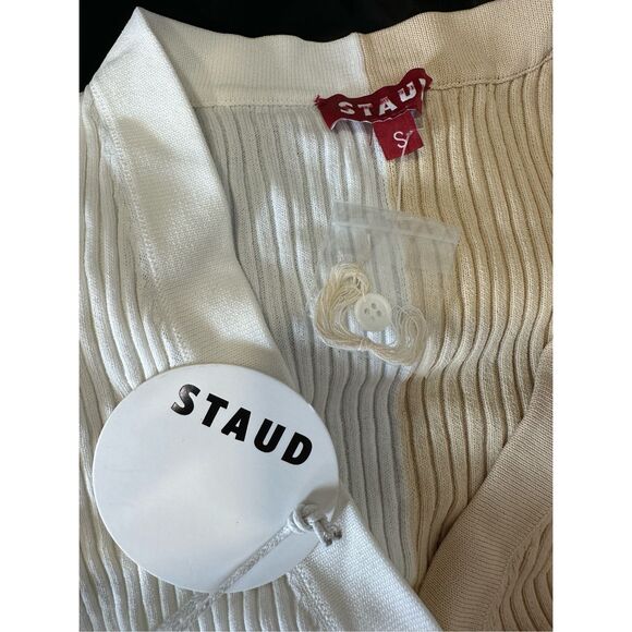 NWT STAUD Shoko Colorblock Body-Con Sweaterdress Size S $165 - Picture 10 of 10